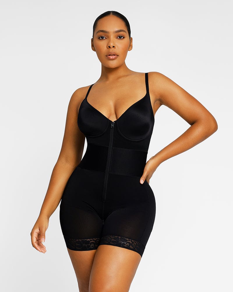 AirSlim® Lace Smooth Full Body Shaper  Full body shaper, Body shapers,  Lace bodysuit