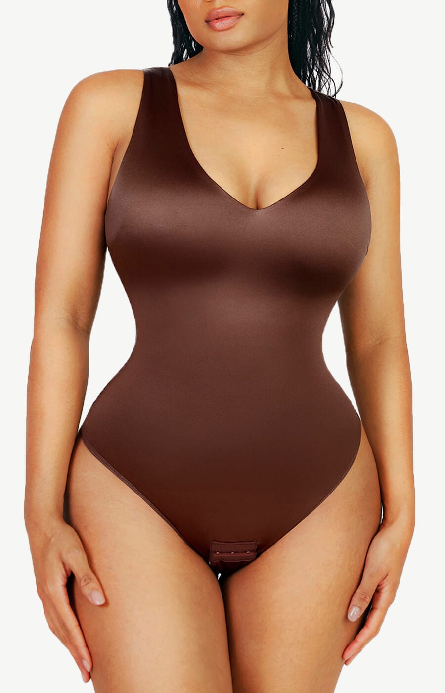 AirSlim® Deep V-neck Waist Abdomen Sculpting Bodysuit