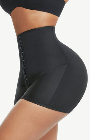 Neoprene Shorts with Hook and Eye Closure