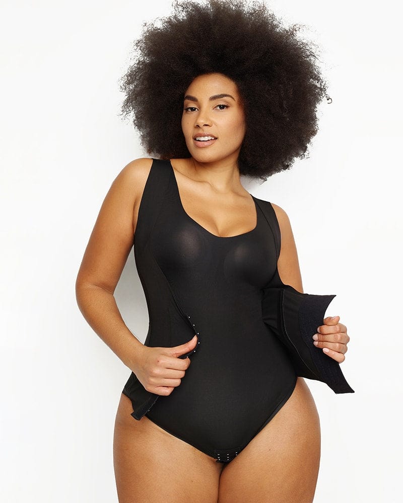 One-piece Lady Shapewear Body Shaping Jumpsuit with Buckle for