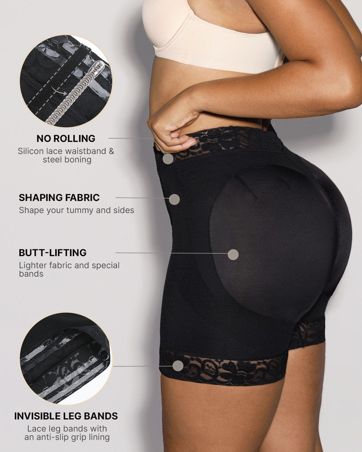 AirSlim® Butt-Lifting Lace Shaping Panty