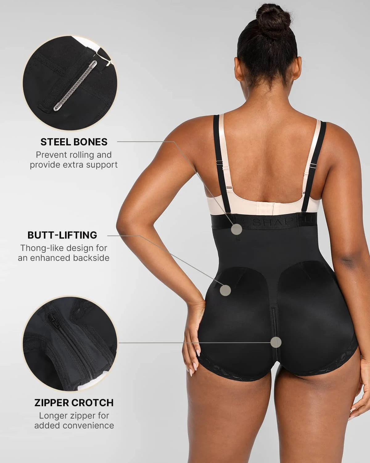 AirSlim® Butt-Lifting Open Bust Panty