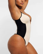 AirSlim® Deep Plunge Thong Shaping Bodysuit