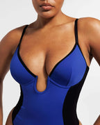 AirSlim® Deep Plunge Thong Shaping Bodysuit