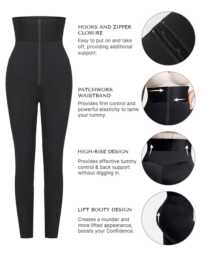 shaping pants High waist Draw in the abdomen High elastic force