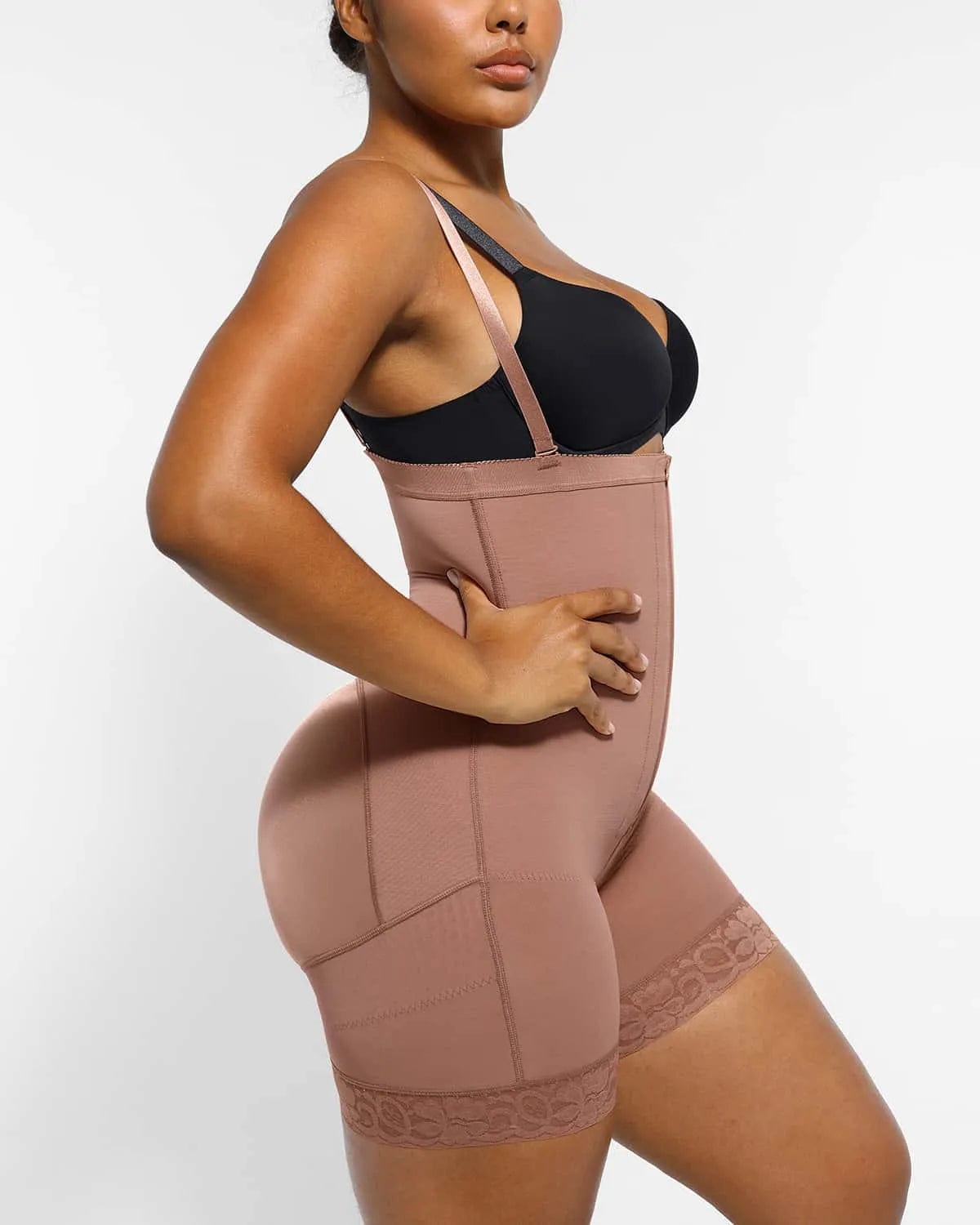 AirSlim® Firm Tummy Compression Bodysuit Shaper With Butt Lifter