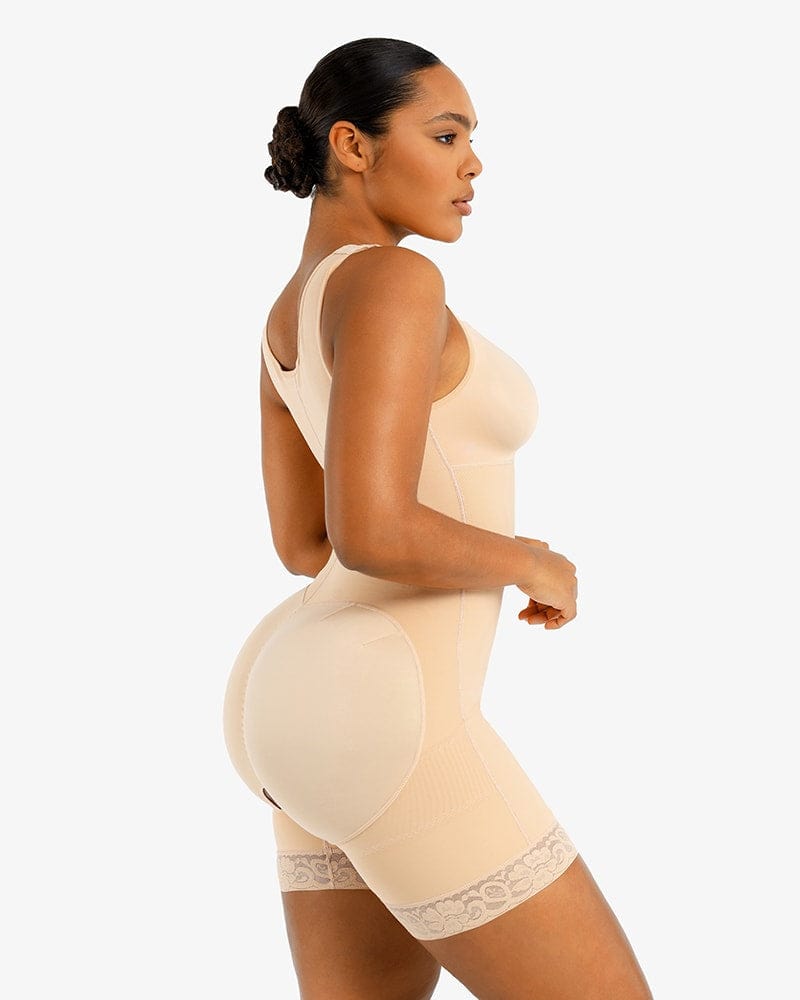 🚨REVIEW TIME🚨😬 from @shapellxofficial The AirSlim® Firm Tummy Compression  Bodysuit Shaper With Butt Lifter will make the perfec