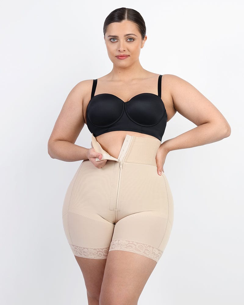 Shop @shapellxcrew Airslim Firm Tummy Compression Bodysuit with a butt  lifter 🍑 #shapewear #shapellx #shapeweartiktok #shapewearbodysu