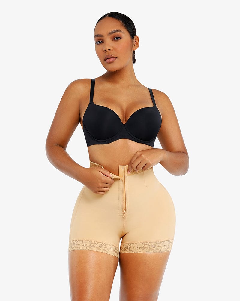 Firm Tummy Compression Bodysuit Shaper with Butt Lifter - Ceelic