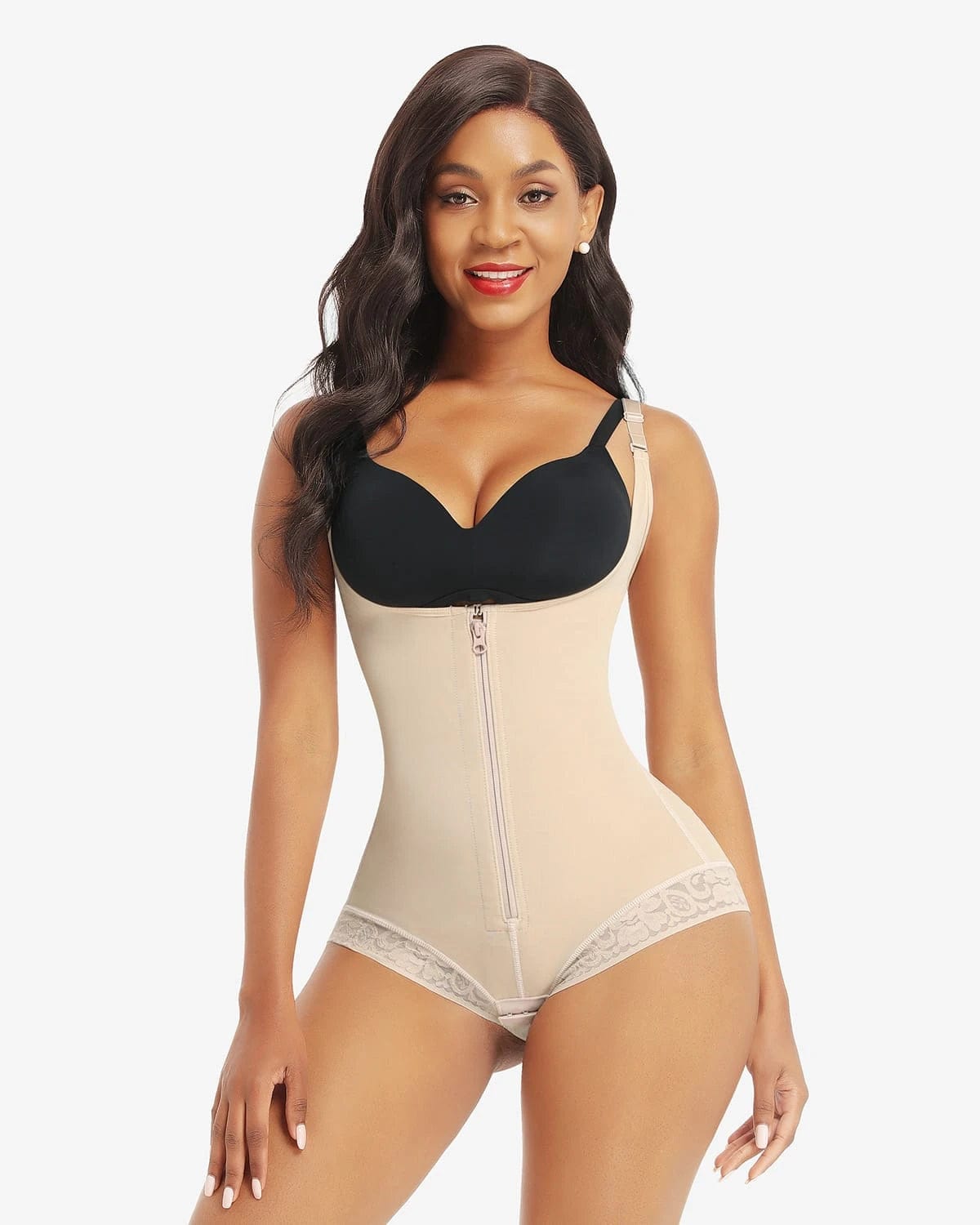 Body Shaper Adjustable Shoulder Strap Shapewear Breathable Open Bust Corset  Seamless Shapewear for Women Bodysuit for Wo : : Clothing, Shoes &  Accessories