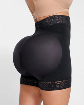 AirSlim® Mid-Rise Lace Butt Lifter Shorts