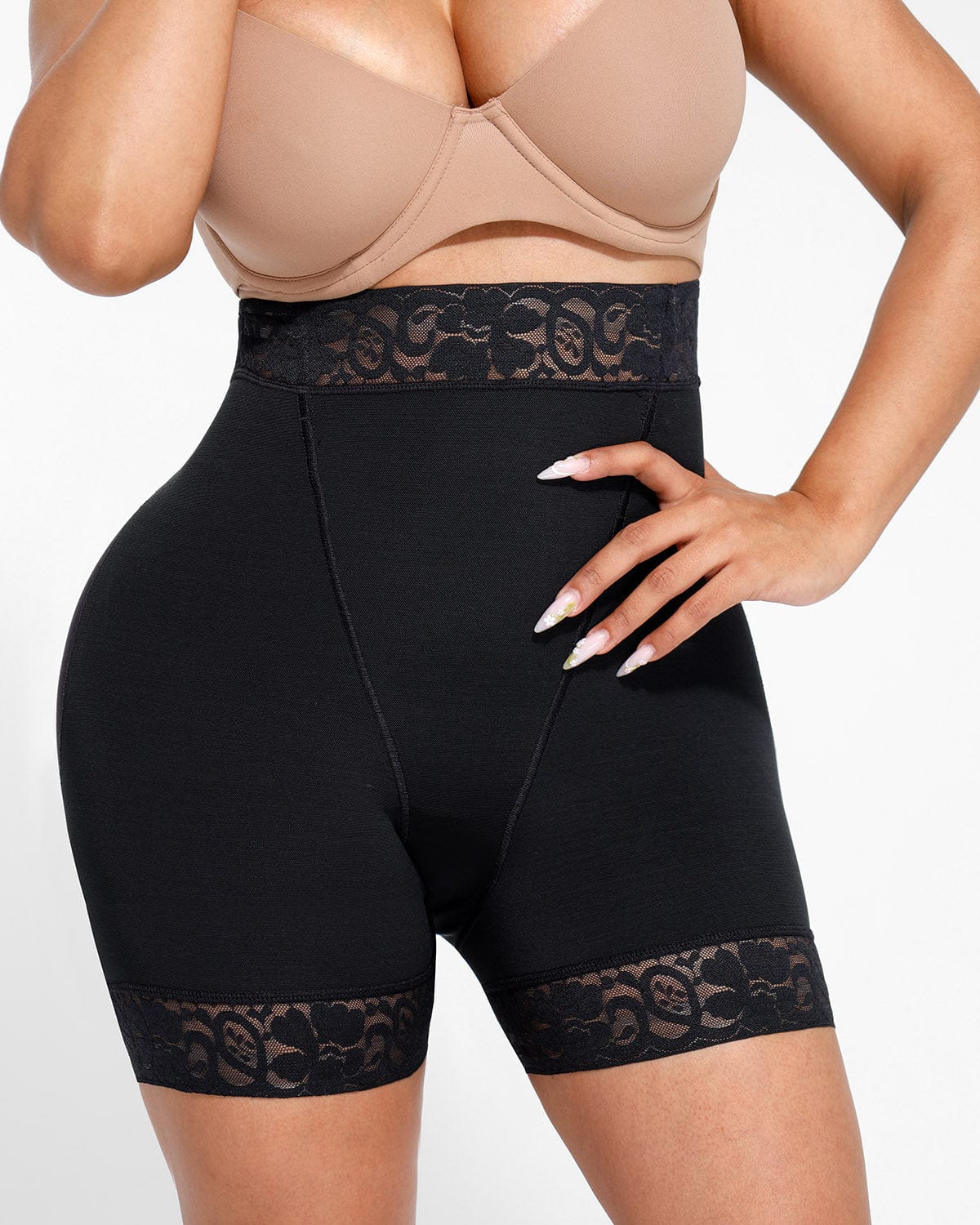 AirSlim® Mid-Rise Lace Butt Lifter Shorts