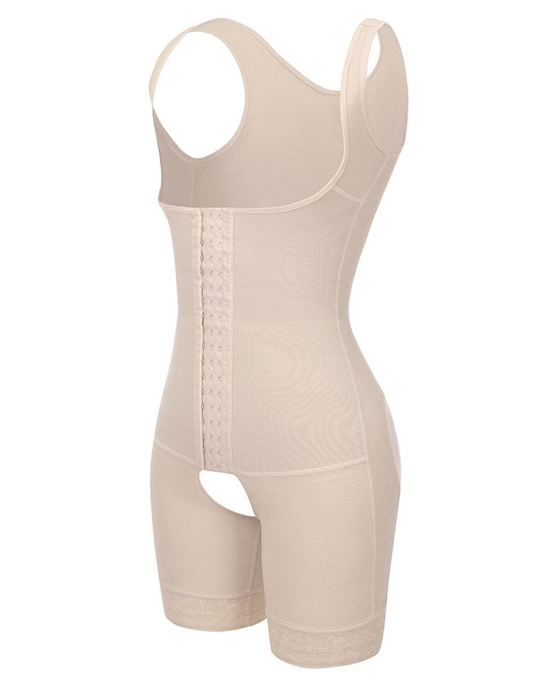 AirSlim® Flexible Boning Full Bodysuit, Open Bust Shaper
