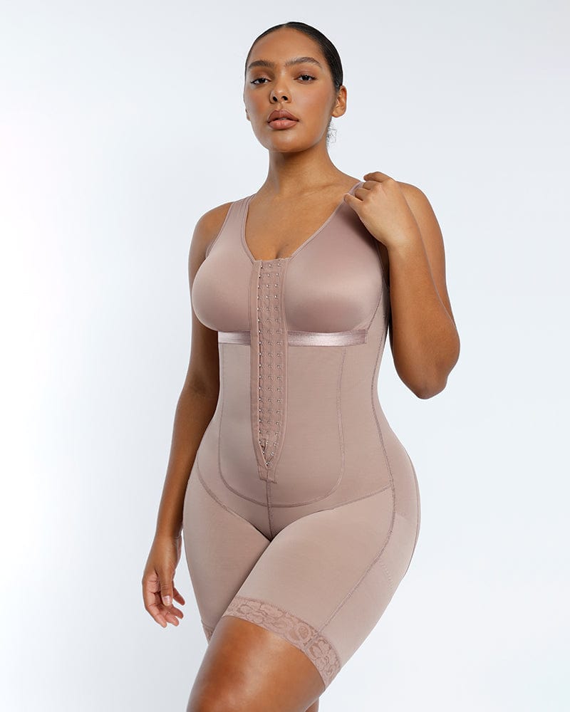 SLIMBELLE Thong Bodysuit Shapewear for Women Tummy Control