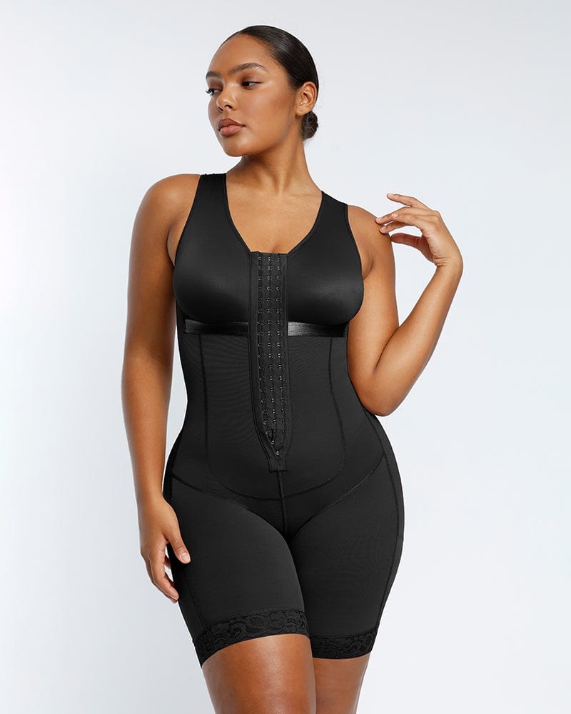 Our CoreSculpt™ post-surgery firm control full body shaper with sleeves can  shape your whole body with perfect …