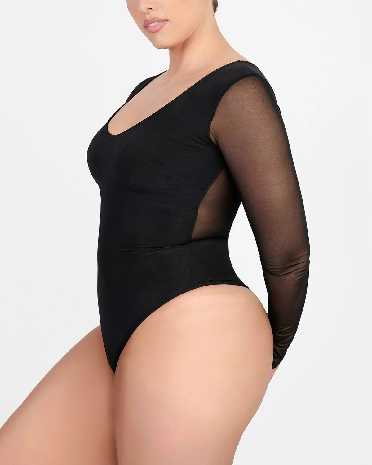 AirSlim® See-Through Mesh Smoothing Bodysuit