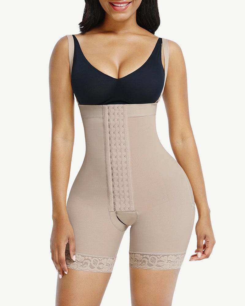 AirSlim® Firm Tummy Compression Bodysuit Shaper With Butt Lifter