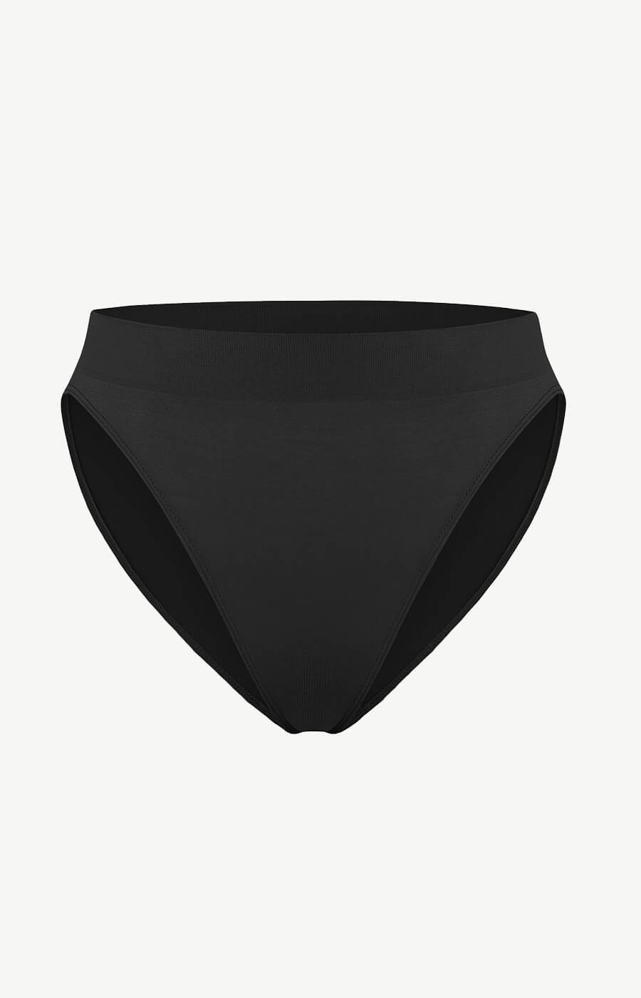 Black Seamless Underwear