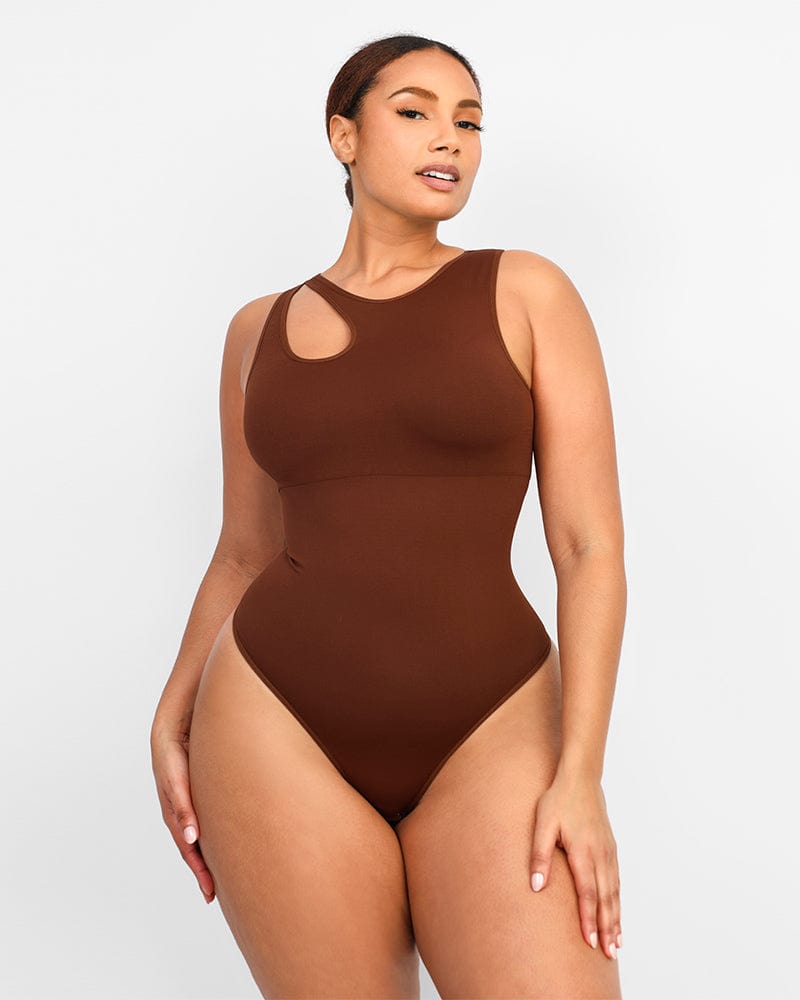 Eco-Chic Cut Out Bodysuit