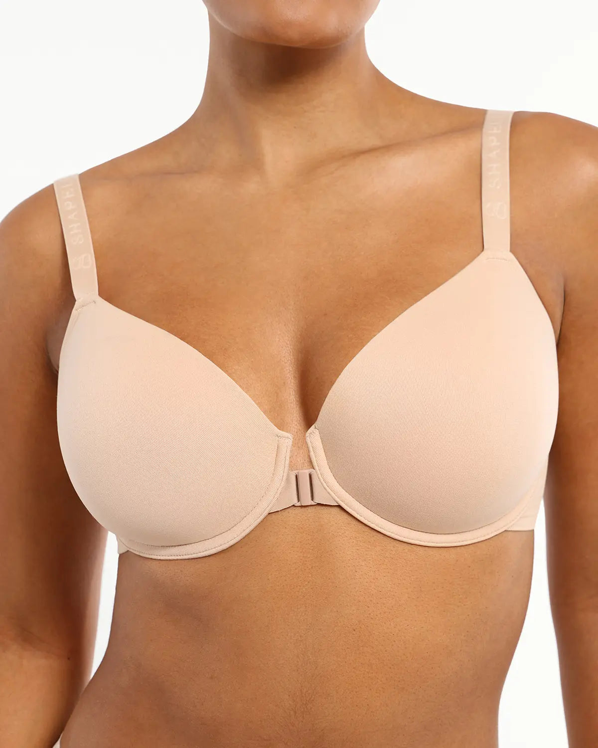 Front Close Underwired T-Shirt Bra