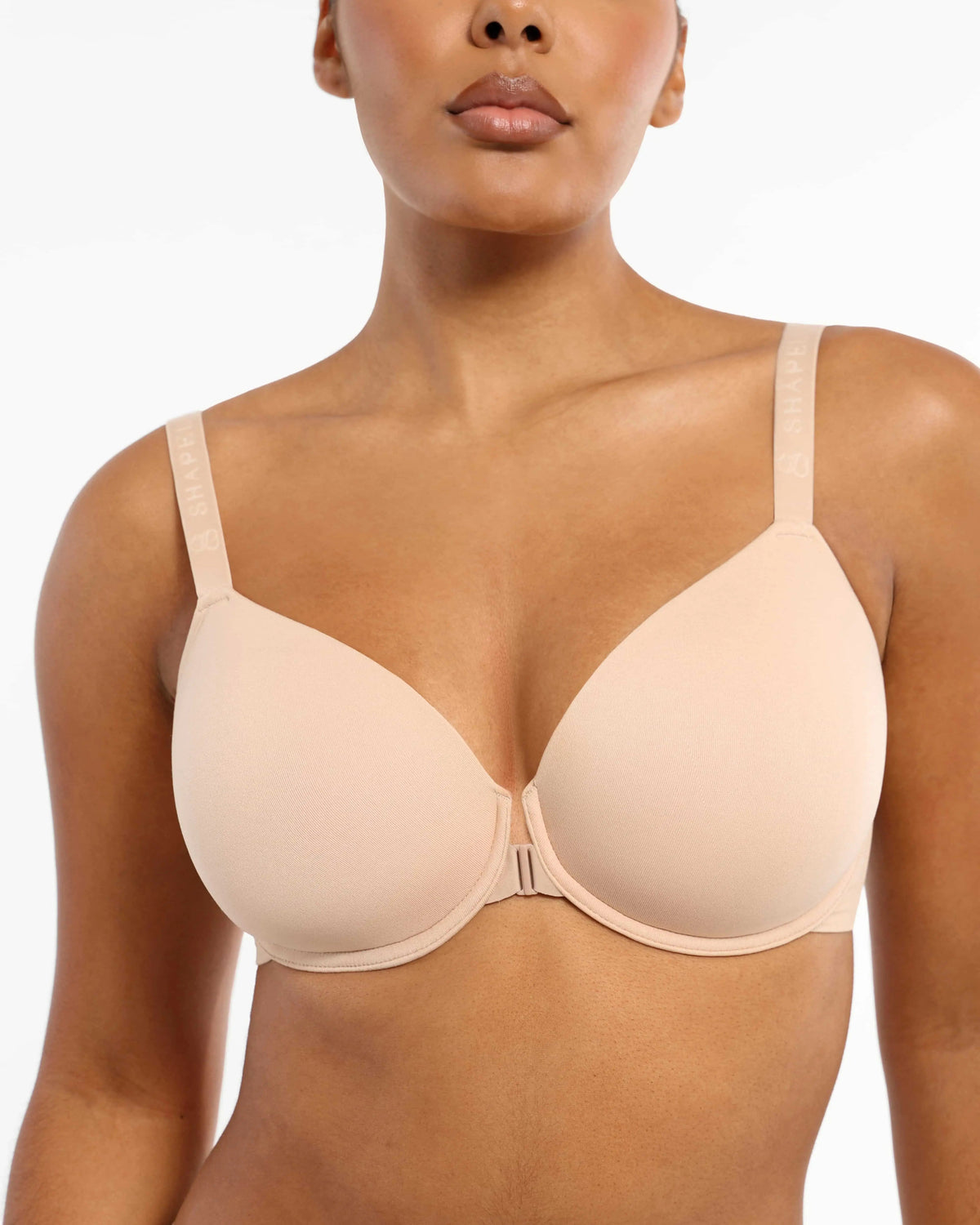 Front Close Underwired T-Shirt Bra