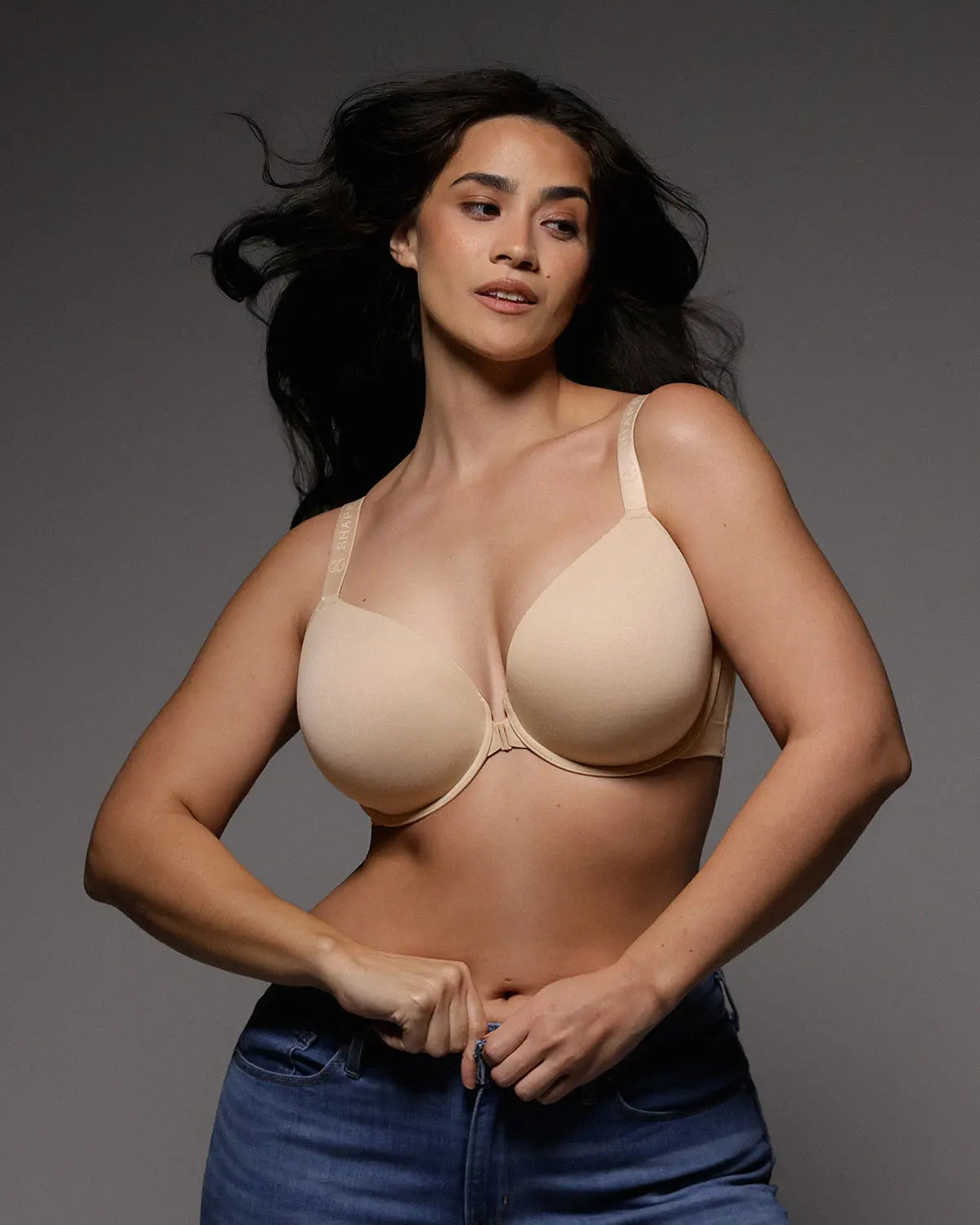 Front Close Underwired T-Shirt Bra