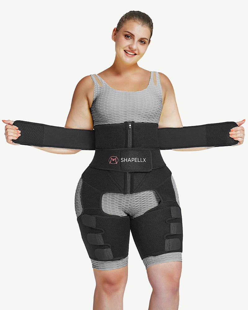 3-in-1 Waist and Thigh Trimmer with Butt Lifter