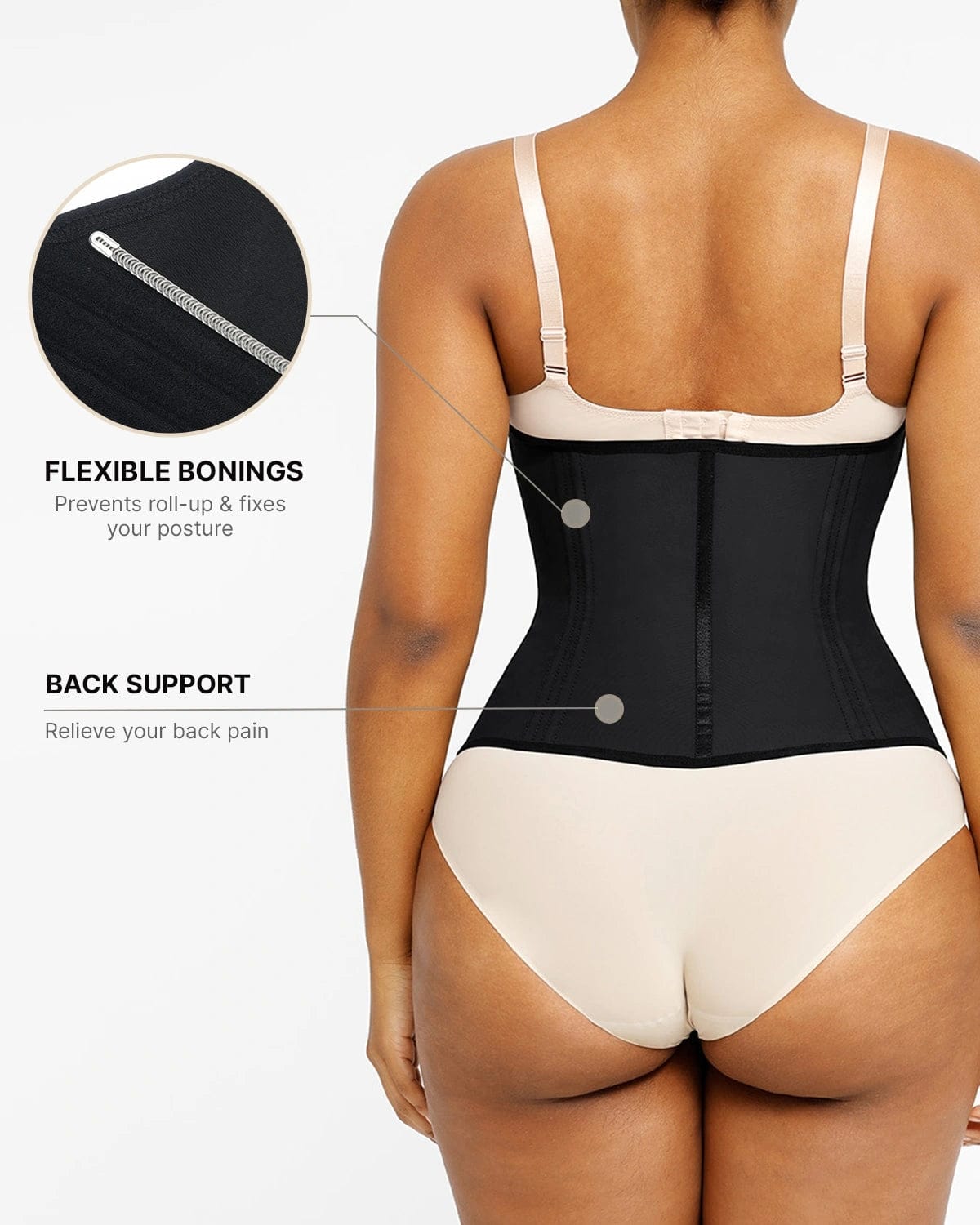 Latex Back Support Shaper, Latex Bodysuit