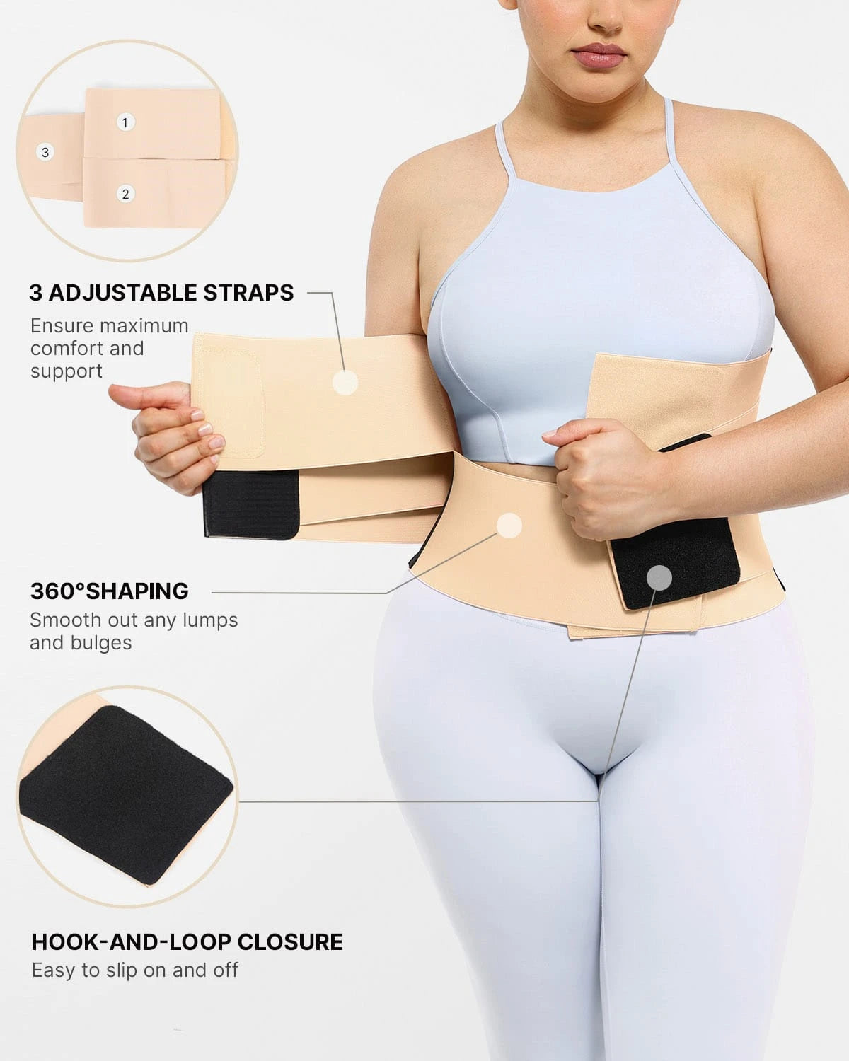 NeoSweat® Triple Compression Latex Waist Trainer