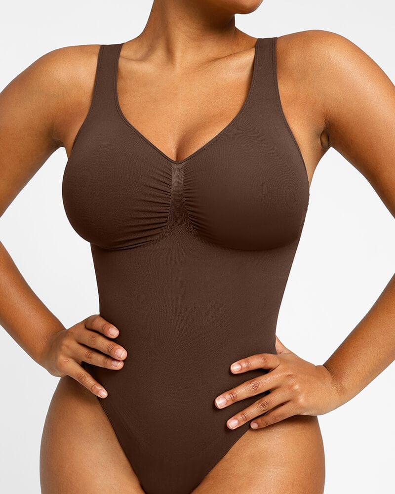 Open Breast Slimming Bodysuit Thong Bottom – mycamila