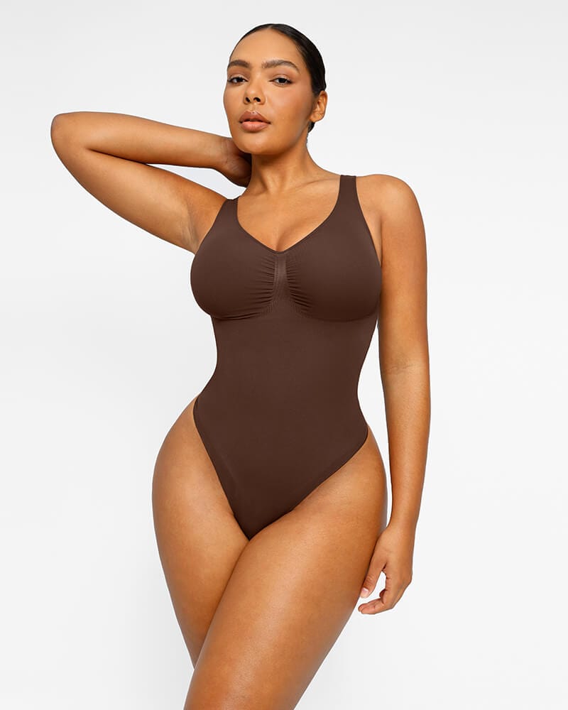 Bodysuit For Women Slimming Body Suit Shapewear Tummy Control Full Body  Sculpting Bodysuit