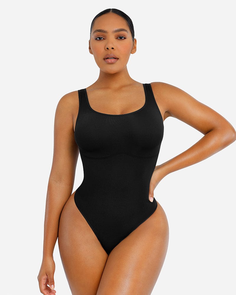 FXLCMUS Thong Shapewear Bodysuit - Correct Fit, Comfort, and Super