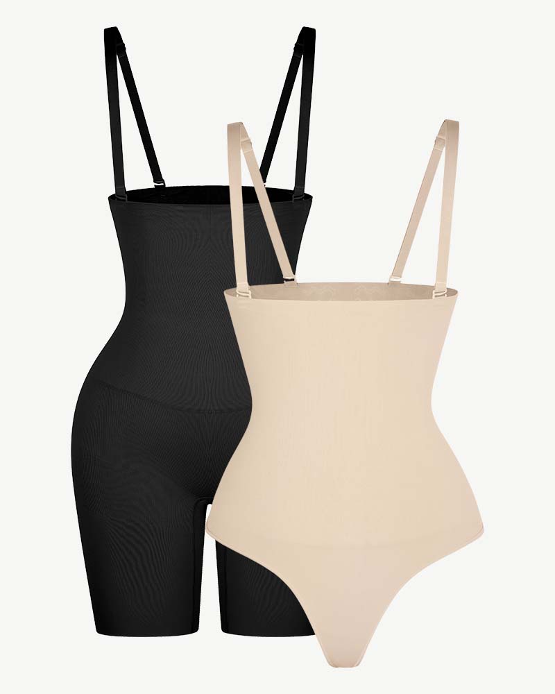 Check this AirSlim® Strapless Figure Corrector out! Shapellx curve-hugging  shapewear shorts are designed to flaunt your…