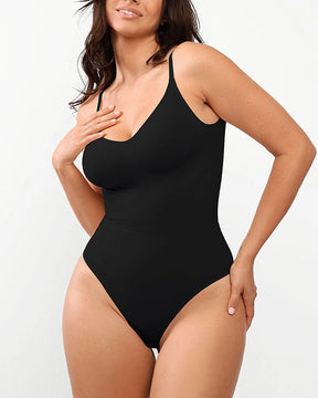 PowerConceal™ Flattering Backless Thong Bodysuit