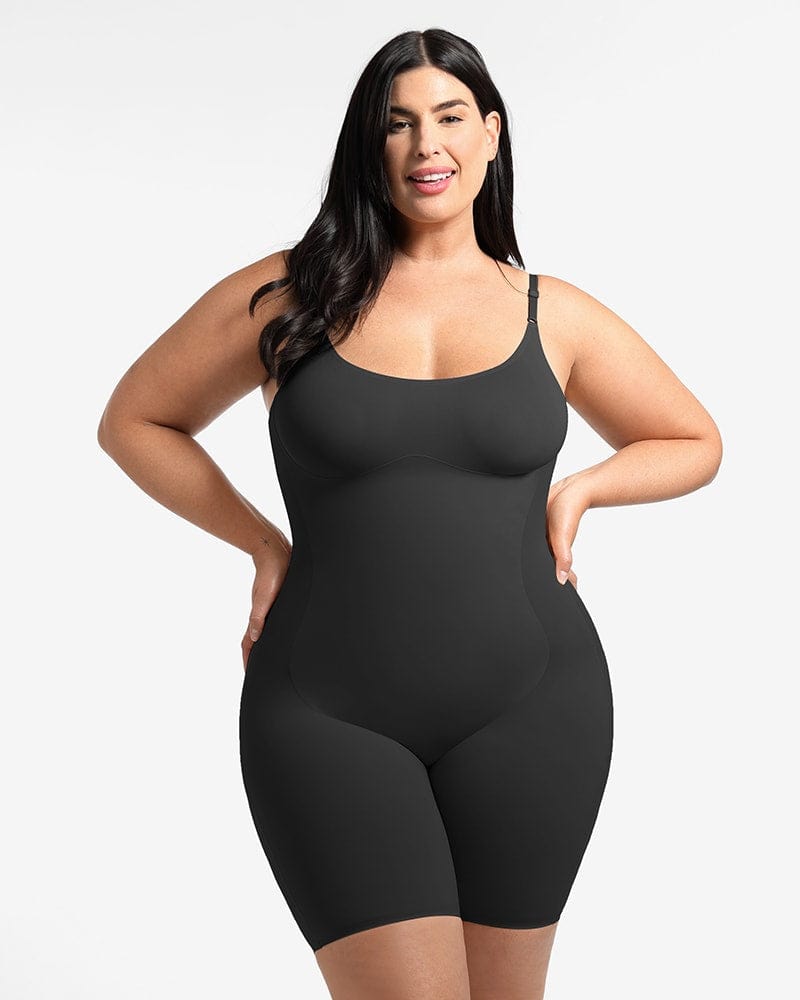 Spanx Power Conceal-Her Open-Bust Mid-Thigh Bodysuit Reviews