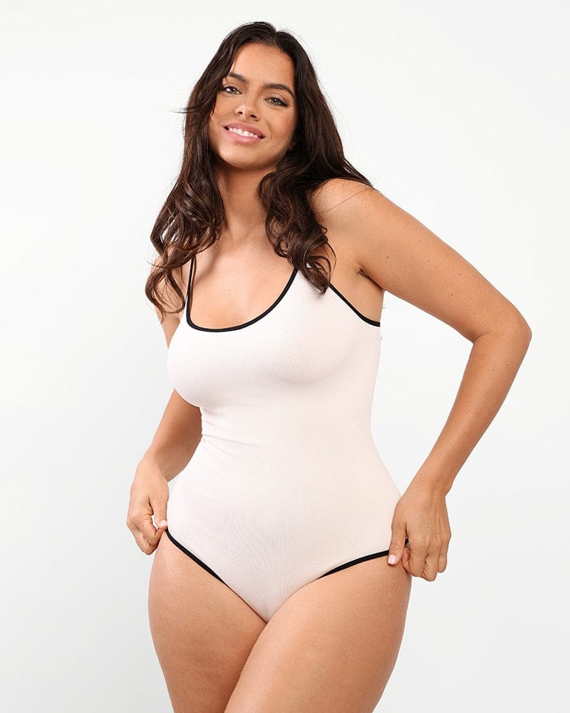  OLLOUM Athartle Body Suit Shapewear, Reteowlepena Bodysuit  Shape Wear, Shapewear Bodysuit Thong, Firm Bodysuit (Color :  Brown-Triangle, Size : Small) : Clothing, Shoes & Jewelry