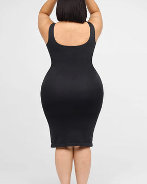 PowerConceal™ Plus Curve Midi Shaping Dress