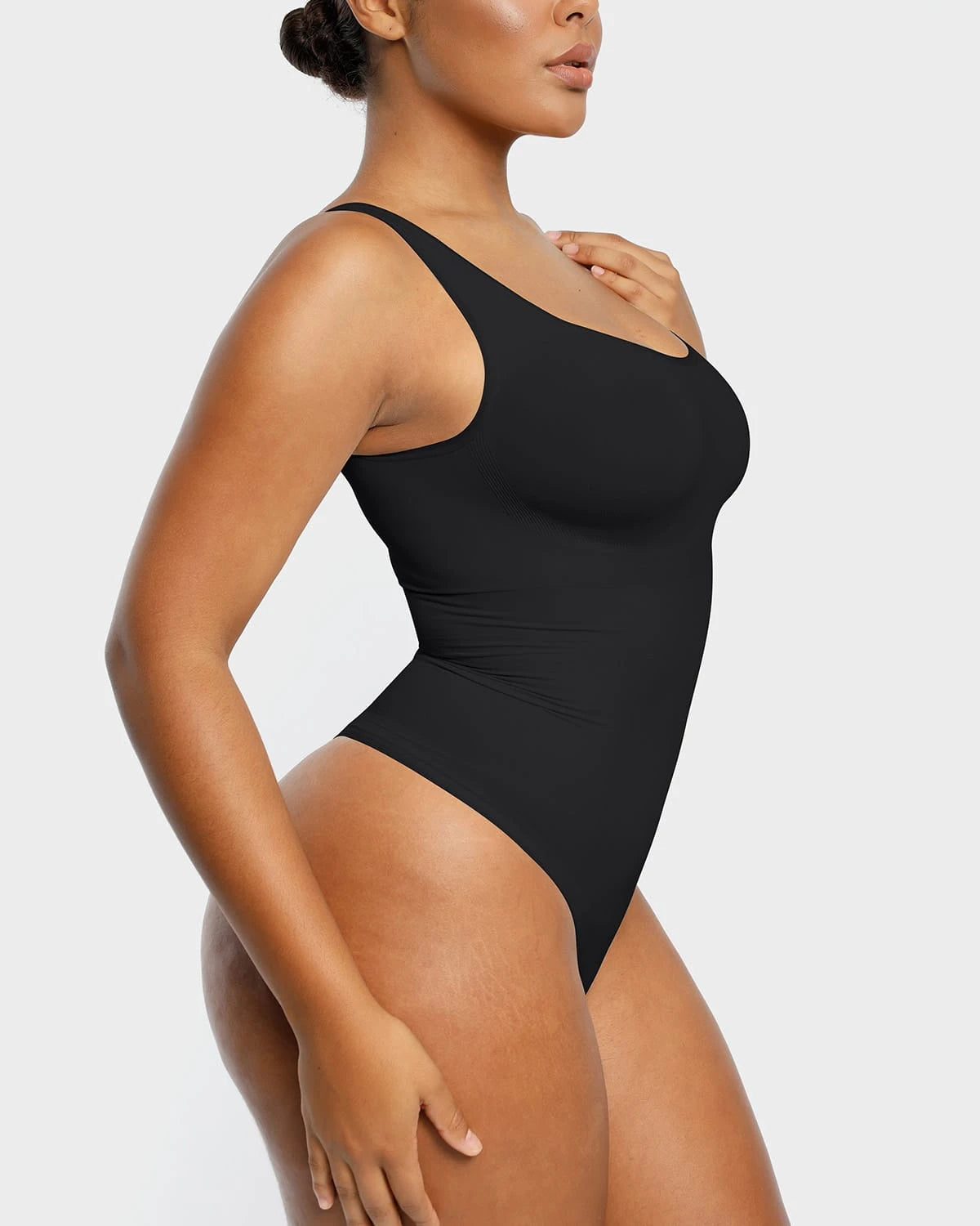 PowerConceal™ Scoop Tank Thong Bodysuit