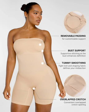 PowerConceal™ Seamless Sculpt Strapless Bodysuit (5)