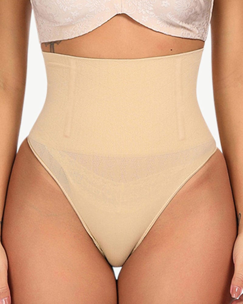 High-waist Seamless Body Shaper For Women Briefs Tummy Control Panty Butt  Lifter Shapewear Slim Waist Trainer Thong Shapewear