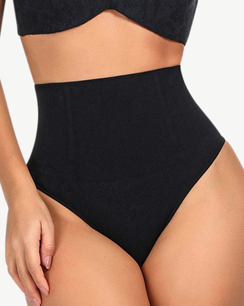 COHTB Women's Tummy Control Shapewear Panties Hi-Waist Body Shaper  Underwear Butt Lifter Slimming Briefs 