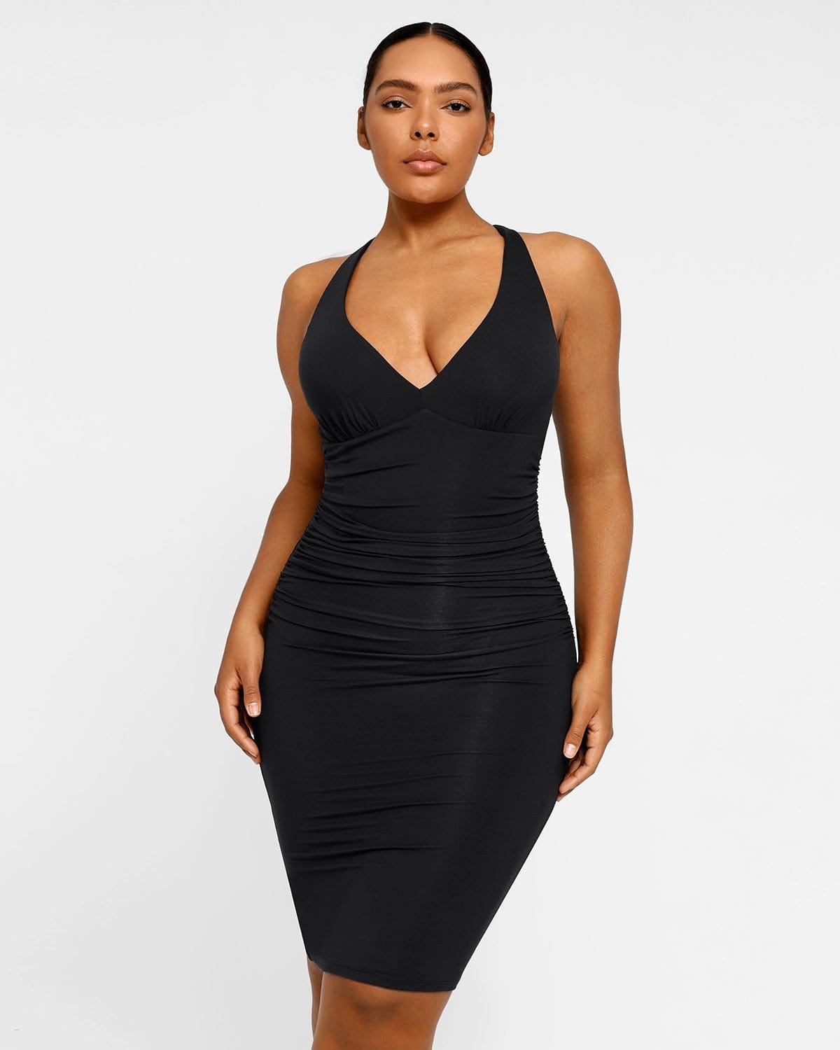 Vaslanda Strapless Shapewear Slip for Women Tummy Control Seamless Full Body  Shaper Under Dress Slip - Walmart.com