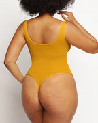 Scoop Tank Thong Bodysuit