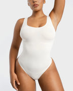 Scoop Tank Thong Bodysuit