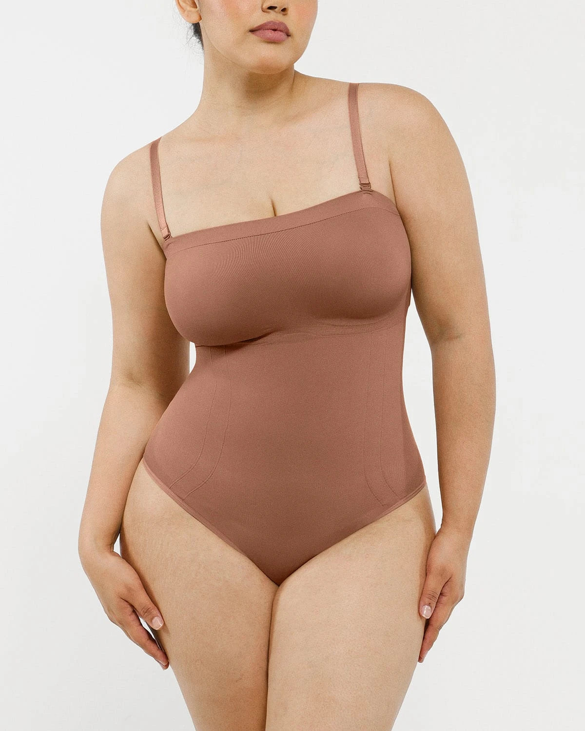 Seamless Sculpt Strapless Thong Bodysuit