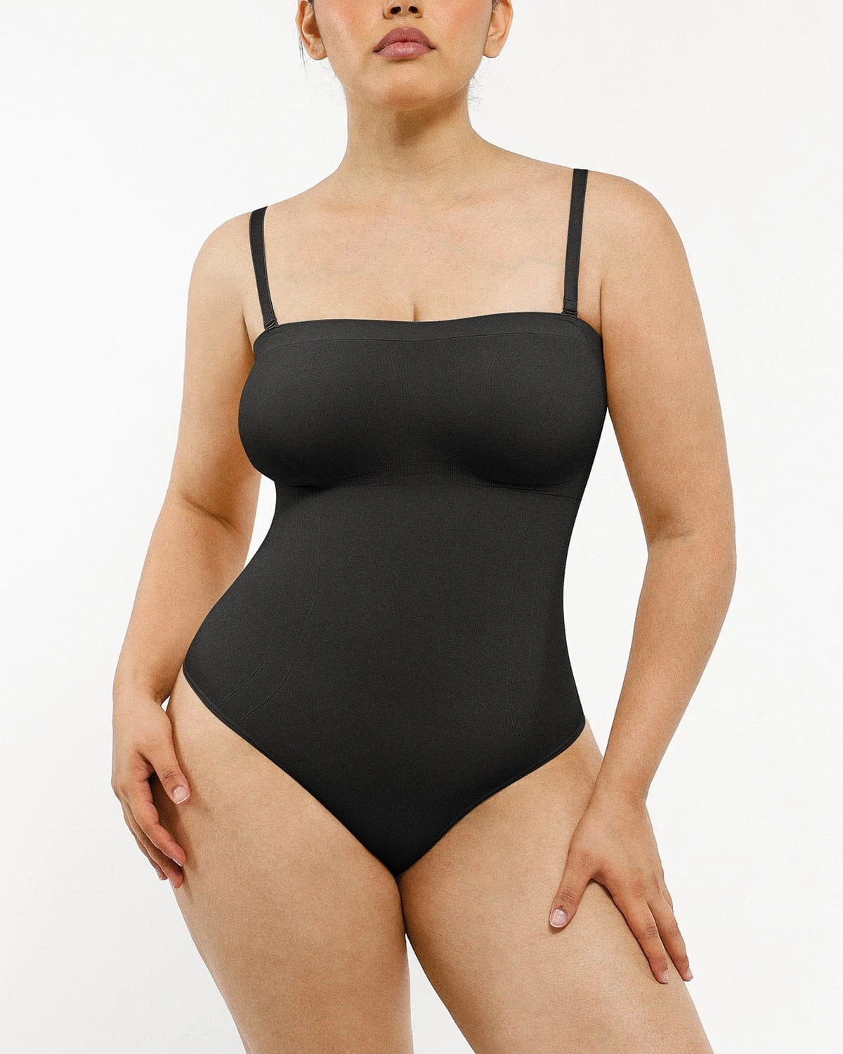 Seamless Sculpt Strapless Thong Bodysuit