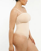 Seamless Sculpt Strapless Thong Bodysuit