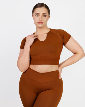 Seamless Short Sleeve Top