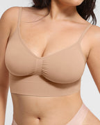 Seamless Eco Bra & Low Waist Seamless Brief Set