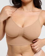 Seamless Eco Bra & Low Waist Seamless Brief Set